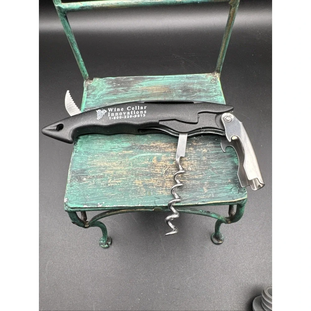 Corkscrew Wine Bottle Opener Foil Cutter